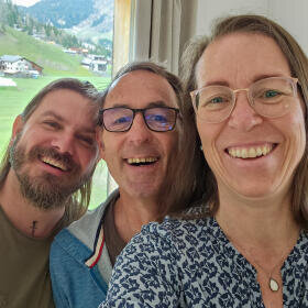 Philipp, Kerstin und Flo