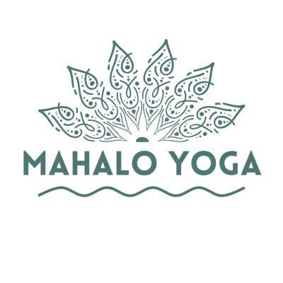 Logo Mahalo Yoga by Rahel