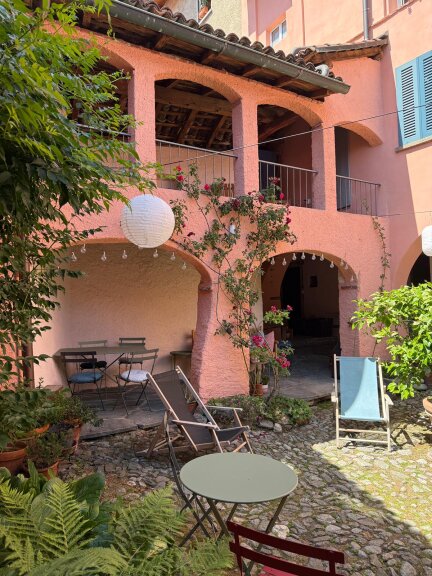 Innenhof Casa Corvo
