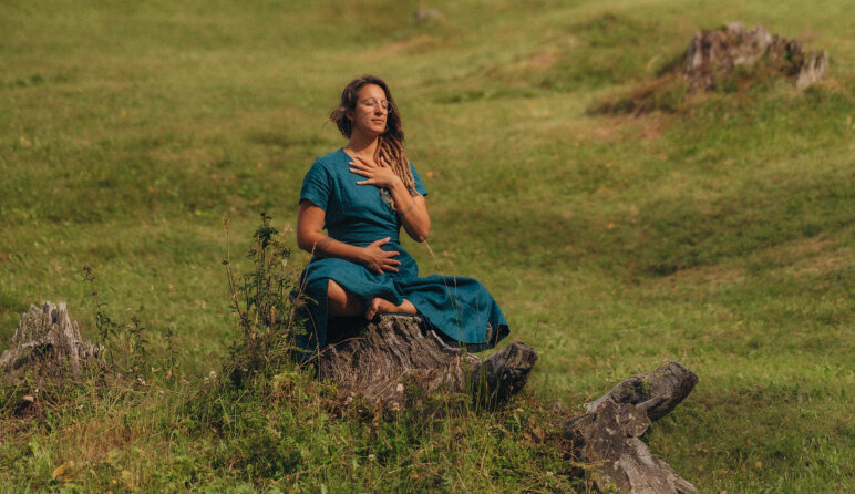 Meditation in der Natur